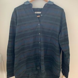 NWT Woolrich Jacquard Tribal Print Button Shirt